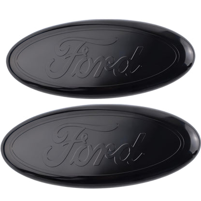 Ford Emblem Overlay | Voll Schwarz