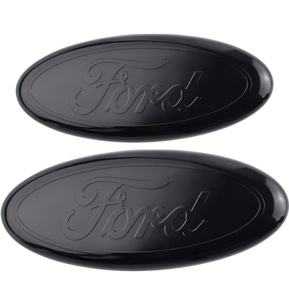 Ford Emblem Overlay | Voll Schwarz