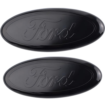 Ford Emblem Overlay | Voll Schwarz