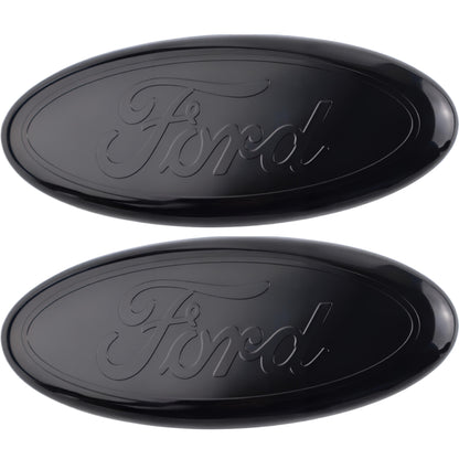 Ford Emblem Overlay | Voll Schwarz