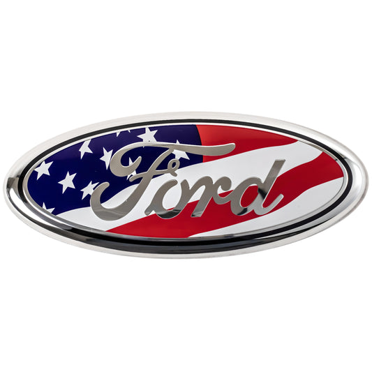 Ford Emblem Overlay | USA-Flagge